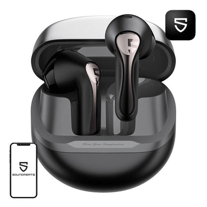 TWS Soundpeats Air 5 kõrvaklapid (mustad)