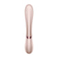 Satisfyer Hot Lover heated vibrator pink and gold