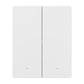 SONOFF M5-2C-80W WiFi Matter smart wall switch (2-channel, for frame)
