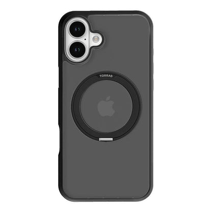 Torras Ostand Pro korpus iPhone 16 jaoks (must)