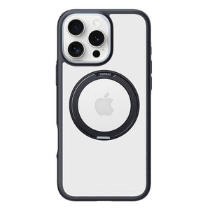 Torras Ostand R Fusion dėklas iPhone 16 Pro (Juodas)