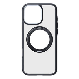 Torras Ostand R Fusion dėklas iPhone 16 Pro (Juodas)