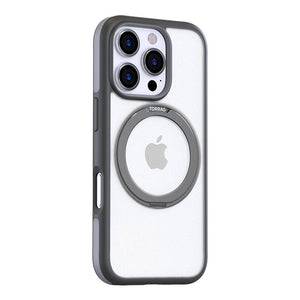 Torras Ostand R Fusion dėklas iPhone 16 Pro Max (pilkas)