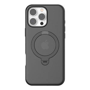 Torras Ostand Spin dėklas iPhone 16 Pro (Juodas)