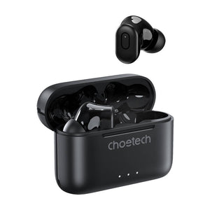 TWS Choetech BH-T15 ANC+ENC belaidės ausinės (juodos)