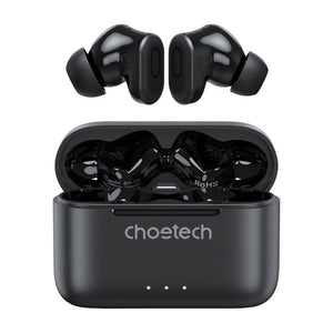 TWS Choetech BH-T15 ANC+ENC belaidės ausinės (juodos)