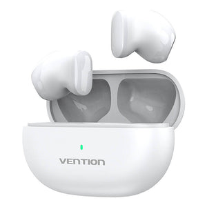 TWS Vention NBLW0 Earbuds T12 trådlösa hörlurar (vita)