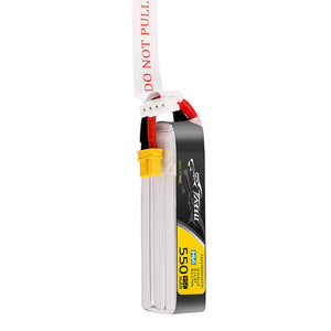 Tattu 3s 550mAh 95C 11,4V HV Lipo-Akku mit XT30-Stecker Long-Pack-Anschluss