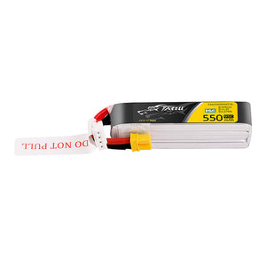 Tattu 3s 550mAh 95C 11,4V HV Lipo-Akku mit XT30-Stecker Long-Pack-Anschluss