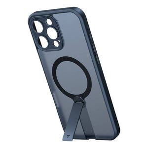 Torras Pstand Spin dėklas iPhone 16 Pro (Juodas)
