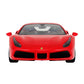 RASTAR 1:14 RC remote control car Ferrari 488 GTB (red)