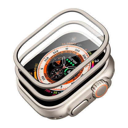 Kaitsekomplekt Apple Watch Ultra ESR 49mm jaoks (ümbris + klaas) (titaan)