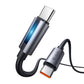 Mcdodo CA-5740 USB-C uz USB-C kabelis, 100W 1.2m (melns)
