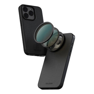 Telesin magnetilise filtriraami korpus iPhone 15 Pro jaoks