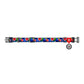 Waudog "Fig" nylon dog collar with QR code, size XL
