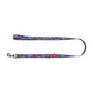 Waudog nylon dog leash, "Summer" pattern, 20 mm wide, length 152-183 cm