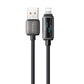 Mcdodo CA-5250 USB-A uz Lightning kabeli, LED displejs, 1.2m