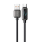 Mcdodo CA-2350 USB-A uz USB-C kabelis, 6A, LED displejs, 1.2m