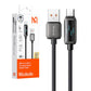 Mcdodo CA-2350 USB-A uz USB-C kabelis, 6A, LED displejs, 1.2m