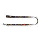Waudog nylon dog leash, pattern "NASA21", width 25 mm, length 122 cm.