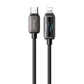 Mcdodo CA-2630 USB-C uz Lightning kabeli, 36W, LED displejs, 1.2m