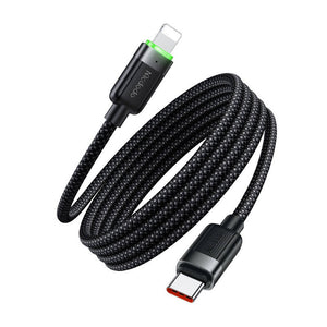Mcdodo CA-2010 USB-C uz Lightning kabeli, 36W, pašvītņojošs