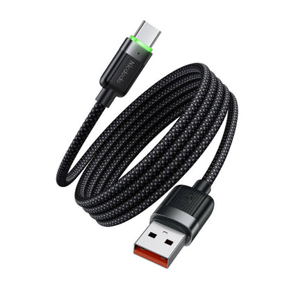 Mcdodo CA-5650 USB-A uz USB-C kabelis, 6A, pašvītņojošs, 1.2m