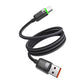 Mcdodo CA-5650 USB-A uz USB-C kabelis, 6A, pašvītņojošs, 1.2m