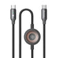 Mcdodo CA-2580 2-in-1 USB-C kabelis + Apple Watch lādētājs, 60W, 1.5m