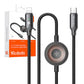 Mcdodo CA-5680 2-ühes USB-C Lightning-kaabel + Apple Watch laadija, 36W, 1,5m