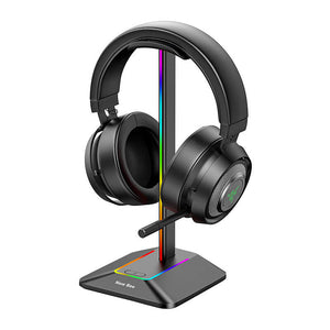 Hovedtelefonholder med USB New Bee NB-Z8 RGB