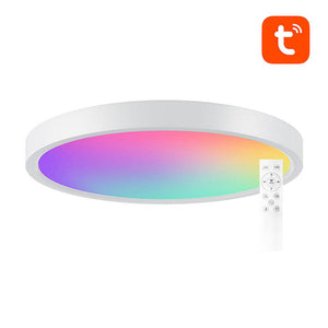 Nutikas laelamp 30cm WiFi/Bluetooth 16M RGBCW Gosund LB12 1920lm Tuya + kaugjuhtimispult.