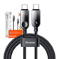 Mcdodo CA-4780 USB-C uz USB-C 60W datu kabelis 1,2 m (melns)