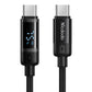 Mcdodo CA-5780 USB-C uz USB-C 60W datu kabelis 1,2m (melns)