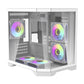 Darflash FT350 computer case + 5 aRGB fans (white)