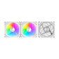 Darkflash Gauss G24 3-in-1 datora ventilatori (balts)