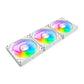 Darkflash Gauss G24 3-in-1 datora ventilatori (balts)