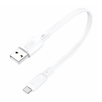 USB-A - USB-C kabel Foneng X107 3A, 0,25 m (hvid)