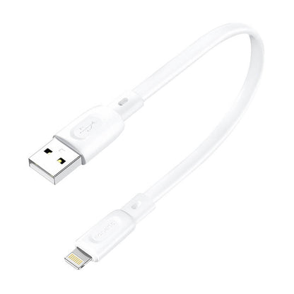 Cable USB-A - Lightning Foneng X107 3A, 0.25m (biały)