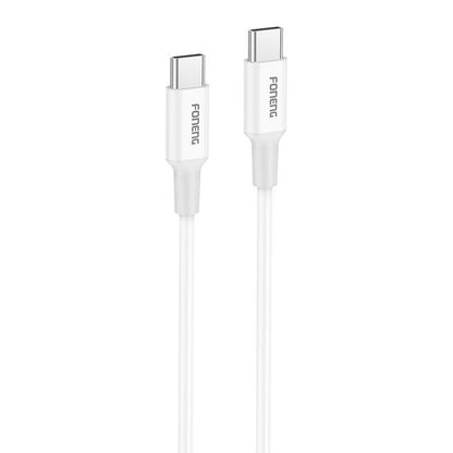 Foneng X106 60W USB-C to USB-C cable, 1.2m (white)
