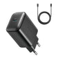 Joyroom strömladdare JR-TCF23 med C-C-kabel 25W 1m (svart)