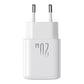 Joyroom JR-TCF20 nätverksladdare med C-Lightning 20W 1m kabel (vit)