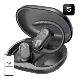 TWS Soundpeats Breezy kõrvaklapid (mustad)