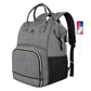 Laptop Backpack / Lunch Bag 15.6'' Matein 1368 USB Grey