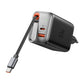 McDodo CH-4100 67W GaN 2-i-1 USB-C+A laddare, 65 cm USB-C-kabel, svart