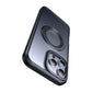 McDodo PC-4933 MagSafe maciņš iPhone 16 Pro Max ar statīvu (melns)