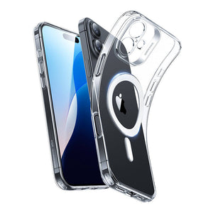 Zero Clear Case (HaloLock) ESR ümbris iPhone 16 Plus jaoks (läbipaistev)