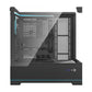 Darkflash DY450 PRO datora korpuss (melns) + 1 ventilators
