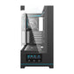 Darkflash DY450 PRO datora korpuss (melns) + 1 ventilators