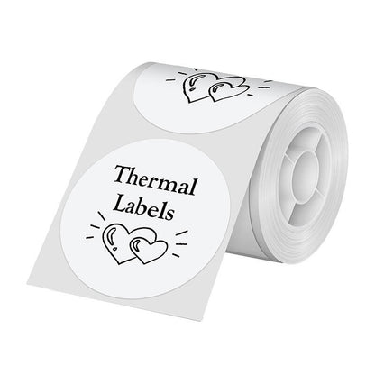 Nelko Thermoetikett für PM220 Etikettendrucker (weiß, 50*50 mm)
